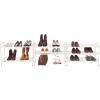 imageSIMPLE HOUSEWARE 3Tier Stackable Mesh Shoe Rack SilverWhite