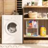 imageSimple Houseware 2 Pack Stackable Large Wide Entry Basket Bin White 17InchWhite