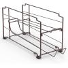 imageSimple Houseware 2PK Front Loading Tall skinny Can Dispenser ChromeBronze