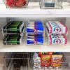 imageSimple Houseware 2PK Front Loading Tall skinny Can Dispenser ChromeChrome