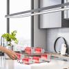 imageSimple Houseware 2Pack FrontLoading Beverage Soda Can Organizer Dispenser Clear2 Pack