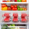 imageSimple Houseware 2Pack FrontLoading Beverage Soda Can Organizer Dispenser Clear2 Pack