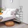 imageSimple Houseware 2Tier Shoe Rack Storage Organizer GreyGrey