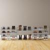 imageSimple Houseware 2Tier Shoe Rack Storage Organizer GreyGrey