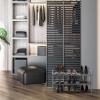 imageSimple Houseware 2Tier Shoe Rack Storage Organizer GreyGrey