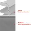 imageSimple Houseware 2Tier Shoe Rack Storage Organizer GreyGrey