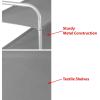 imageSimple Houseware 2Tier Shoe Rack Storage Organizer GreyGrey
