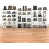 imageSimple Houseware 2Tier Shoe Rack Storage Organizer GreyWhite