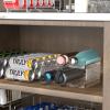 imageSimple Houseware 3Tier Stackable Water Bottle Storage Organizer Clear  Space Saving Bottle Holder for Kitchen Pantry and Refrigerator  Fits Stanley 40 oz Tumbler2Tier