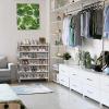imageSimple Houseware 6Tier Shoe Rack Storage Organizer wSide Hanging Bag GreyWhite