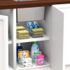 imageSimple Houseware Clear Storage Bins Organizer for Freezer  Fridge  Pantry 12 x 62 x 34 4 Packs1 Pack  12 x 6 x 34