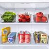 imageSimple Houseware Clear Storage Bins Organizer for Freezer  Fridge  Pantry 12 x 62 x 34 4 Packs4 Pack  12 x 6 x 34