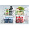 imageSimple Houseware Clear Storage Bins Organizer for Freezer  Fridge  Pantry 12 x 62 x 34 4 Packs4 Pack  14 x 7 x 375