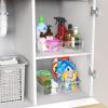 imageSimple Houseware Clear Storage Bins Organizer for Freezer  Fridge  Pantry 12 x 62 x 34 4 Packs4 Pack  14 x 7 x 375