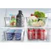 imageSimple Houseware Clear Storage Bins Organizer for Freezer  Fridge  Pantry 12 x 62 x 34 4 Packs4 Pack  15 x 8 x 375