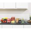 imageSimple Houseware Clear Storage Bins Organizer for Freezer  Fridge  Pantry 12 x 62 x 34 4 Packs6 Pack  Assorted Sizes