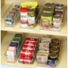 imageSimple Houseware Clear Storage Bins Organizer for Freezer  Fridge  Pantry 12 x 62 x 34 4 Packs6 Pack  Assorted Sizes