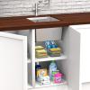 imageSimple Houseware Clear Storage Bins Organizer for Freezer  Fridge  Pantry 12 x 62 x 34 4 Packs8 Pack  12 x 6 x 34