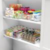 imageSimple Houseware Clear Storage Bins Organizer for Freezer  Fridge  Pantry 12 x 62 x 34 4 Packs8 Pack  Assorted Sizes2
