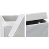 imageSimple Houseware Double Laundry Hamper with Lid and Removable Bags BlackGrey