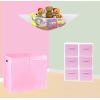 imageSimple Houseware Double Laundry Hamper with Lid and Removable Bags BlackPink