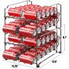 imageSimple Houseware Dual Row Front Loading Can Dispenser ChromeBronze