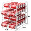 imageSimple Houseware Dual Row Front Loading Can Dispenser ChromeWhite