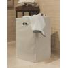 imageSimple Houseware Foldable Closet Laundry Hamper Basket BlackBeige