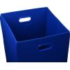 imageSimple Houseware Foldable Closet Laundry Hamper Basket BlackDark Blue