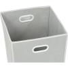imageSimple Houseware Foldable Closet Laundry Hamper Basket BlackGrey