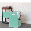imageSimple Houseware Foldable Closet Laundry Hamper Basket BlackTurquoise