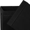 imageSimple Houseware Foldable Laundry Hamper Basket with Lid BlackBlack
