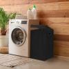 imageSimple Houseware Foldable Laundry Hamper Basket with Lid BlackBlack
