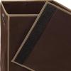 imageSimple Houseware Foldable Laundry Hamper Basket with Lid BlackBronze
