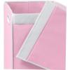 imageSimple Houseware Foldable Laundry Hamper Basket with Lid BlackPink