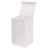 imageSimple Houseware Foldable Laundry Hamper Basket with Lid BlackWhite