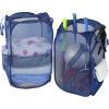 imageSimple Houseware Mesh PopUp Laundry Hamper Basket with Side Pocket BlackDark Blue