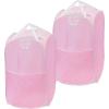 imageSimple Houseware Mesh PopUp Laundry Hamper Basket with Side Pocket BlackPink
