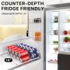 imageSimple Houseware Soda Can Organizer and Dispenser for Refrigerator  Pantry Clear Set of 21 Pack