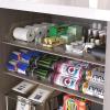 imageSimple Houseware Soda Can Organizer and Dispenser for Refrigerator  Pantry Clear Set of 22 Pack