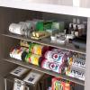 imageSimple Houseware Soda Can Organizer and Dispenser for Refrigerator  Pantry Clear Set of 24 Pack