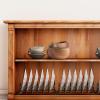 imageSimple Houseware Vertical Plate Stand Holder Dish Rack Dinnerware Organizer with Elegant Wire Design 6Compartment Black
