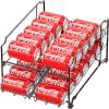 imageSimple Houseware Dual Row Front Loading Can Dispenser ChromeBronze