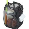 imageSimple Houseware Mesh PopUp Laundry Hamper Basket with Side Pocket BlackBlack