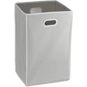 imageSimple Houseware Foldable Closet Laundry Hamper Basket BlackGrey